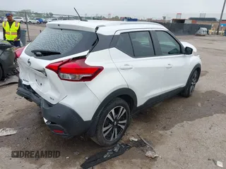 2020 Nissan Kicks SV with VIN 3N1CP5CV9LL500956, listed as a IAAI auction lot 42164189 with 51,678 mi miles and . Bid and sale history available at DreamBid. Image 4.
