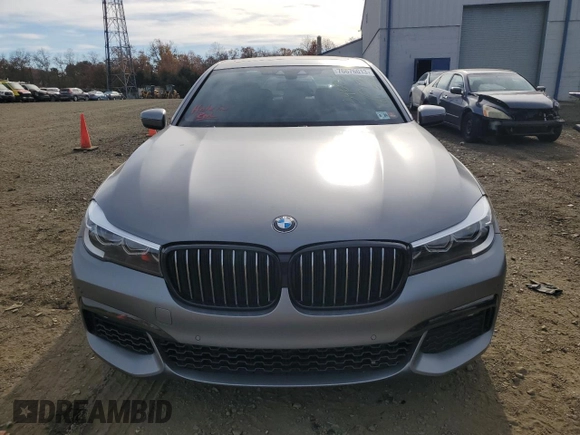 2019 BMW 7 Series 740i with VIN WBA7E2C53KB216819, listed as a Copart auction lot 76676013 with 60,928 mi miles. Bid and sale history available at carsss.com. Image 5.