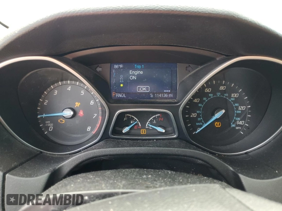 2014 Ford Focus SE with VIN 1FADP3K25EL224700, listed as a Copart auction lot 81809534 with 114,136 mi miles and Clean Title. Bid and sale history available at carsss.com. Image 9.