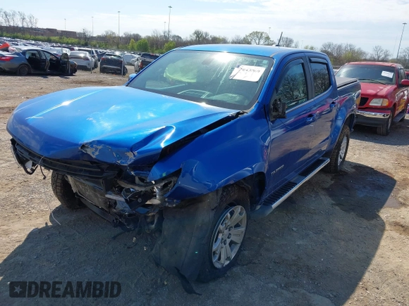 2019 Chevrolet Colorado 2WD LT with VIN 1GCGSCEN5K1139827, listed as a IAAI auction lot 41843069 with 60,651 mi miles and . Bid and sale history available at DreamBid. Image 17.