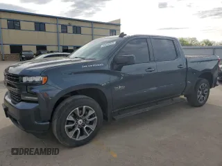 2020 Chevrolet Silverado 1500 RST with VIN 3GCPWDETXLG440251, listed as a Copart auction lot 50638225 with 42,663 mi miles and Salvage Title. Bid and sale history available at DreamBid. Image 1.