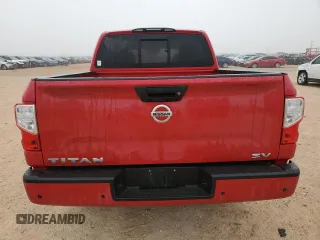 2021 Nissan Titan SV with VIN 1N6AA1EE3MN529038, listed as a Copart auction lot 45019855 with 66,400 mi miles and Salvage title. Bid and sale history available at DreamBid. Image 6.