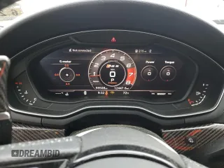 2018 Audi RS 5 z VIN WUAPWAF57JA903041, wystawiony jako Copart lot #53947544 z przebiegiem 59 508 mil mil oraz . Historia ofert i sprzedaży dostępna na DreamBid. Obrazek 9.