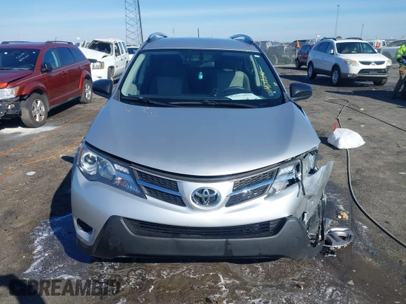 2013 Toyota RAV4 LE with VIN JTMZFREV9DD000690, listed as a IAAI auction lot 41575027 with 123,038 mi miles. Bid and sale history available at carsss.com. Image 12.