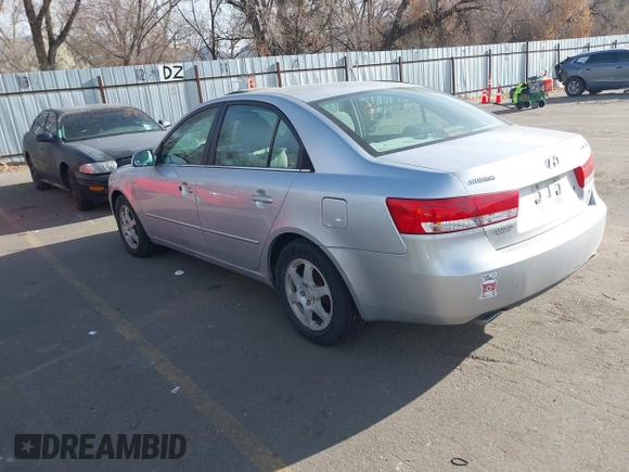 2006 Hyundai Sonata GLS with VIN 5NPEU46F26H108743, listed as a IAAI auction lot 41085428 with 233,885 mi miles and . Bid and sale history available at DreamBid. Image 3.