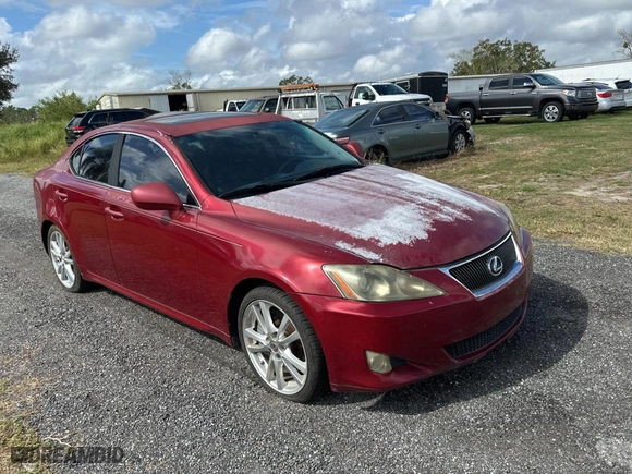 2006 Lexus IS 350 Auto with VIN JTHBE262165001506, listed as a Copart auction lot 79905524 with 213,188 mi miles and Clean Title. Bid and sale history available at carsss.com. Image 1.