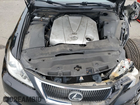 2010 Lexus IS 350 C z VIN JTHFE2C25A2504309, wystawiony jako Copart lot #62830705 z przebiegiem 77 711 mil mil oraz Szkoda całkowita • Salvage title. Historia ofert i sprzedaży dostępna na DreamBid. Obrazek 11.