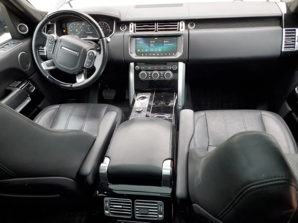 2017 Land Rover Range Rover HSE z VIN SALGS2FV2HA353314, wystawiony jako Copart lot #55596165 z przebiegiem 85 126 mil mil oraz Szkoda całkowita • Salvage title. Historia ofert i sprzedaży dostępna na DreamBid. Obrazek 8.