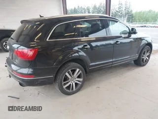 2015 Audi Q7 Premium Plus with VIN WA1LGAFE2FD020974, listed as a IAAI auction lot 42053103 with 107,013 mi miles and . Bid and sale history available at DreamBid. Image 4.