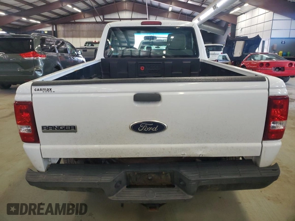 2011 Ford Ranger XL with VIN 1FTKR1AD5BPA12693, listed as a Copart auction lot 45385885 with 163,306 mi miles and Salvage Title. Bid and sale history available at DreamBid. Image 6.