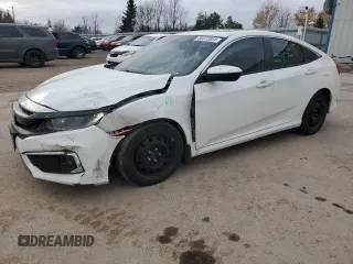 2021 Honda Civic Sedan EX with VIN 2HGFC2F73MH016634, listed as a Copart auction lot 80272854 with 114,941 mi miles and Salvage Title. Bid and sale history available at carsss.com. Image 1.