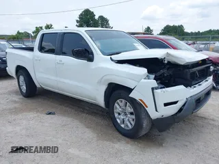 2024 Nissan Frontier SL with VIN 1N6ED1EJ0RN650784, listed as a IAAI auction lot 42399593 with 8,199 mi miles and . Bid and sale history available at DreamBid. Image 1.