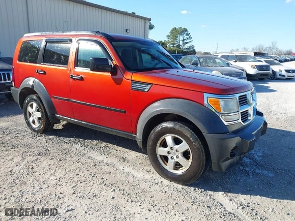 2007 Dodge Nitro SXT with VIN 1D8GT28K67W591158, listed as a IAAI auction lot 41672372 with 218,052 mi miles. Bid and sale history available at carsss.com. Image 1.