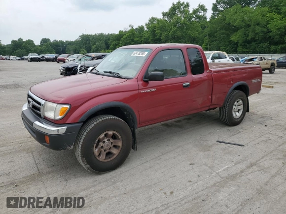1999 Toyota Tacoma z VIN 4TAWN72N1XZ484114, wystawiony jako Copart lot #60478265 z przebiegiem 209 308 mil mil oraz Szkoda całkowita • Salvage title. Historia ofert i sprzedaży dostępna na DreamBid. Obrazek 1.