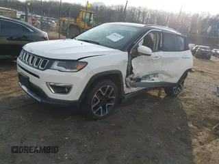 2021 Jeep Compass Limited with VIN 3C4NJDCB6MT561125, listed as a IAAI auction lot 41803373 with 48,360 mi miles and . Bid and sale history available at carsss.com. Image 17.