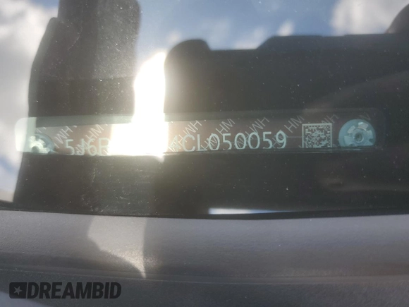 2012 Honda CR-V EX-L with VIN 5J6RM4H74CL050059, listed as a Copart auction lot 58602565 with 252,063 mi miles and Salvage title. Bid and sale history available at DreamBid. Image 13.