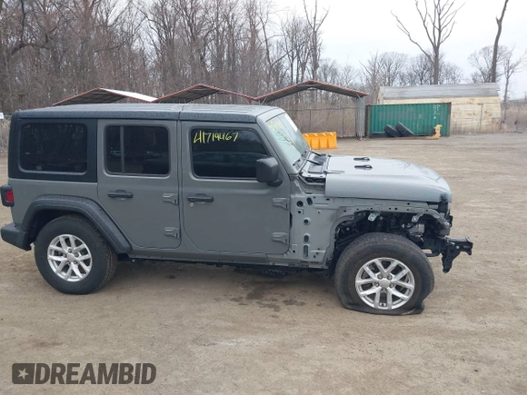 2023 Jeep Wrangler Sport S with VIN 1C4HJXDN0PW638934, listed as a IAAI auction lot 41719467 with 16,686 mi miles and . Bid and sale history available at DreamBid. Image 14.