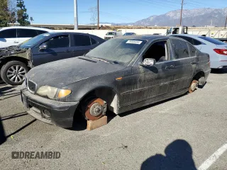 2002 BMW 3 Series 330i with VIN WBAEV53432KM22500, listed as a Copart auction lot 79308334 with 0 mi miles and Salvage Title. Bid and sale history available at carsss.com. Image 1.