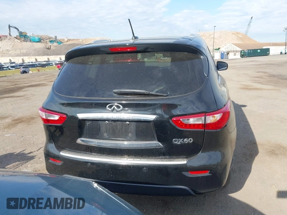 2014 Infiniti QX60 with VIN 5N1AL0MM9EC525598, listed as a IAAI auction lot 42212187 with 146,256 mi miles and . Bid and sale history available at carsss.com. Image 16.