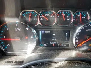 2018 Chevrolet Silverado 1500 LT with VIN 1GCVKREC1JZ170243, listed as a Copart auction lot 54705835 with 126,808 mi miles and Salvage Title. Bid and sale history available at DreamBid. Image 9.