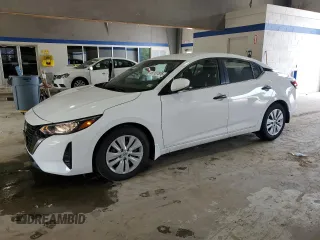 2025 Nissan Sentra S с VIN 3N1AB8BV0SY216576, выставлен на аукционе Copart как лот 61127575 с пробегом 2 389 миль миль и Списание • Salvage title. История ставок и продаж доступна на DreamBid. Изображение 1.