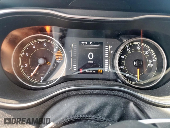 2019 Jeep Cherokee Latitude z VIN 1C4PJLCB7KD332961, wystawiony jako Copart lot #60554635 z przebiegiem 56 024 mil mil oraz Szkoda całkowita • Salvage title. Historia ofert i sprzedaży dostępna na DreamBid. Obrazek 9.