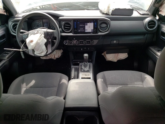 2019 Toyota Tacoma SR z VIN 3TMCZ5AN6KM283109, wystawiony jako Copart lot #58668905 z przebiegiem 44 923 mil mil oraz Szkoda całkowita • Salvage title. Historia ofert i sprzedaży dostępna na DreamBid. Obrazek 8.