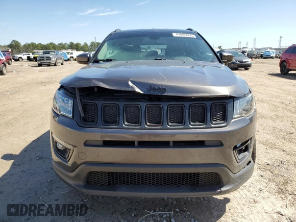 2020 Jeep Compass Latitude with VIN 3C4NJCBB5LT162538, listed as a Copart auction lot 47005955 with 86,155 mi miles and Salvage Title. Bid and sale history available at carsss.com. Image 5.