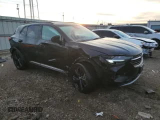 2023 Buick Envision Preferred with VIN LRBFZMR47PD217169, listed as a Copart auction lot 87607765 with 5,411 mi miles and Salvage Title. Bid and sale history available at carsss.com. Image 4.