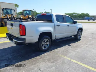 2020 Chevrolet Colorado 2WD Work Truck with VIN 1GCGSBEA1L1105425, listed as a IAAI auction lot 42150316 with 154,623 mi miles. Bid and sale history available at carsss.com. Image 4.