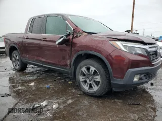 2018 Honda Ridgeline RTL-T with VIN 5FPYK3F62JB010954, listed as a Copart auction lot 44229355 with 101,797 mi miles and Clean title. Bid and sale history available at DreamBid. Image 4.