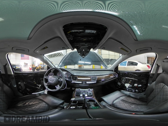 2016 Audi A8 L 4.0T Sport with VIN WAU43AFD1GN021393, listed as a Copart auction lot 45494265 with 73,770 mi miles and Salvage Title. Bid and sale history available at carsss.com. Image 15.