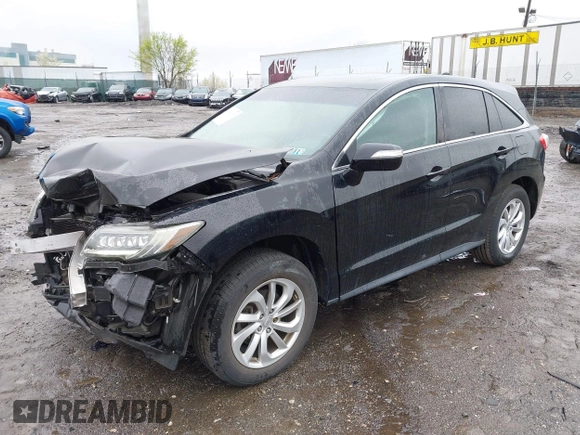 2016 Acura RDX with VIN 5J8TB4H36GL028845, listed as a IAAI auction lot 41941379 with 42,760 mi miles. Bid and sale history available at carsss.com. Image 2.