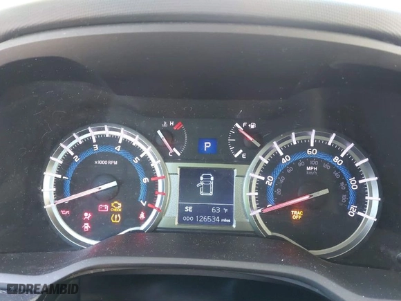 2016 Toyota 4Runner Limited with VIN JTEBU5JR0G5318636, listed as a IAAI auction lot 41589728 with 126,534 mi miles. Bid and sale history available at carsss.com. Image 7.