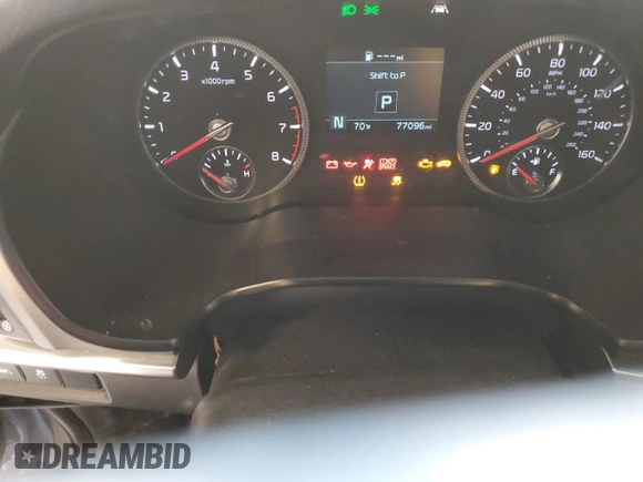 2022 Kia Telluride S with VIN 5XYP64HC4NG265525, listed as a Copart auction lot 48192545 with 77,096 mi miles and Salvage title. Bid and sale history available at DreamBid. Image 9.
