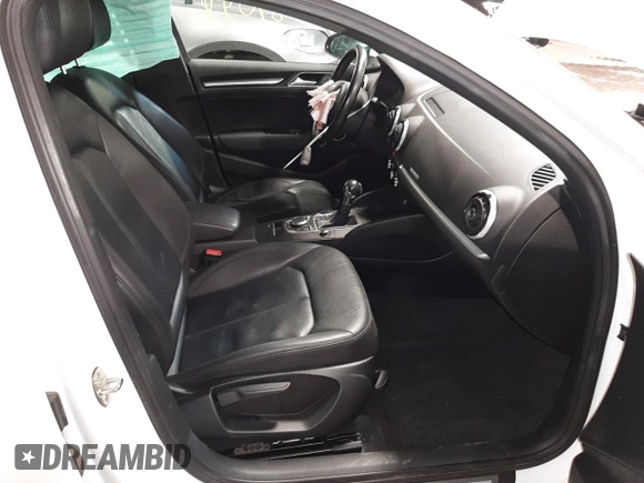 2016 Audi A3 2.0T Premium with VIN WAUB8GFFXG1101375, listed as a Copart auction lot 53969602 with 87,094 mi miles. Bid and sale history available at carsss.com. Image 5.