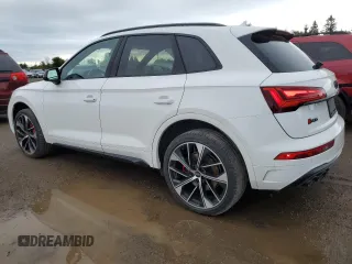 2023 Audi SQ5 Prestige with VIN WA1C4AFY9P2014945, listed as a Copart auction lot 69437214 with 22,853 mi miles and Clean Title. Bid and sale history available at DreamBid. Image 2.
