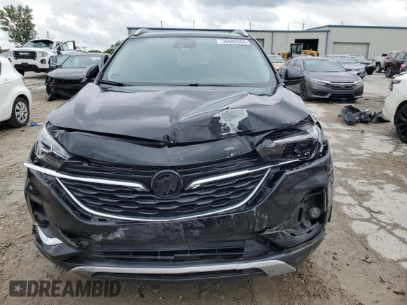 2022 Buick Encore GX Essence with VIN KL4MMFSL1NB028024, listed as a Copart auction lot 58485555 with 63,923 mi miles and Salvage title. Bid and sale history available at DreamBid. Image 5.