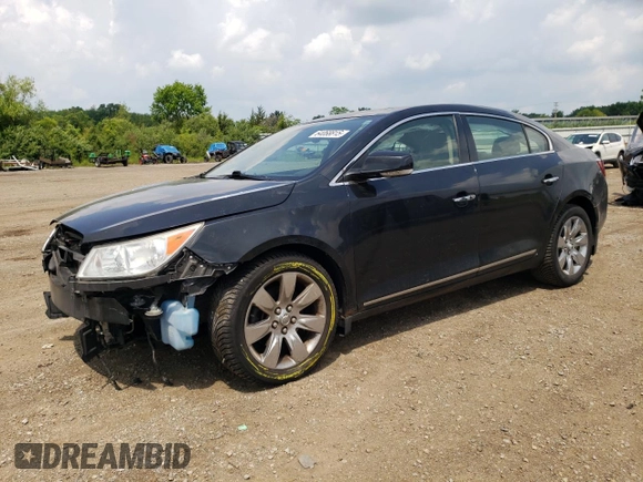 2012 Buick LaCrosse Premium 3 with VIN 1G4GH5E37CF107597, listed as a Copart auction lot 64068815 with 83,731 mi miles and Salvage title. Bid and sale history available at DreamBid. Image 1.