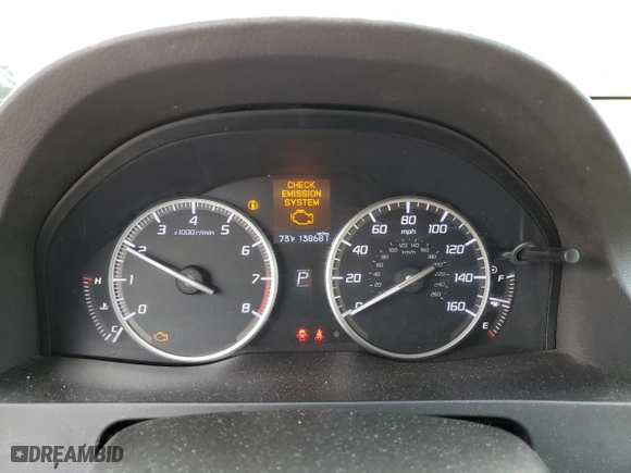 2013 Acura RDX with VIN 5J8TB3H32DL005231, listed as a Copart auction lot 76042414 with 138,681 mi miles and Salvage Title. Bid and sale history available at carsss.com. Image 9.