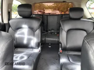 2015 Infiniti QX80 z VIN JN8AZ2NE4F9083550, wystawiony jako Copart lot #58028575 z przebiegiem 87 495 mil mil oraz Szkoda całkowita • Salvage title. Historia ofert i sprzedaży dostępna na DreamBid. Obrazek 10.