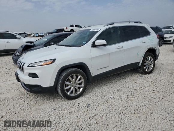 2016 Jeep Cherokee High Altitude with VIN 1C4PJLDB6GW172856, listed as a Copart auction lot 47985775 with 41,646 mi miles and Salvage Title. Bid and sale history available at carsss.com. Image 1.