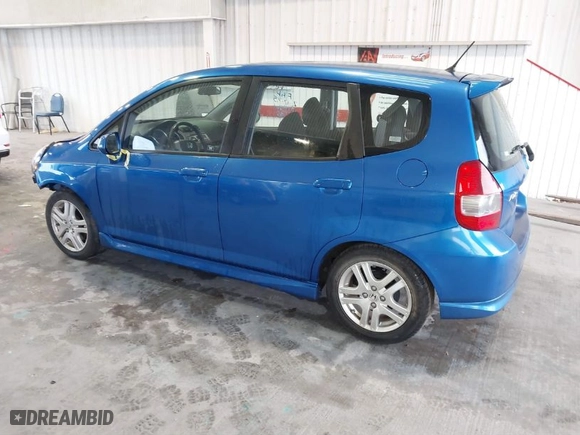 2008 Honda Fit Sport with VIN JHMGD37668S048700, listed as a IAAI auction lot 41652433 with 124,109 mi miles. Bid and sale history available at carsss.com. Image 3.