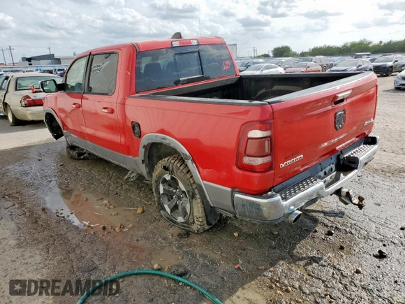 2019 Ram 1500 Laramie z VIN 1C6SRFJT9KN580498, wystawiony jako Copart lot #60328285 z przebiegiem 171 520 mil mil oraz Szkoda całkowita • Salvage title. Historia ofert i sprzedaży dostępna na DreamBid. Obrazek 2.