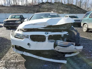2014 BMW 4 Series 428i xDrive with VIN WBA3T1C54EPS98016, listed as a Copart auction lot 43812335 with 57,634 mi miles and Salvage Title. Bid and sale history available at carsss.com. Image 5.