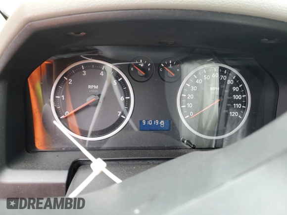 2012 Ram 1500 Express with VIN 3C6JD7AT2CG280229, listed as a Copart auction lot 48588635 with 91,019 mi miles and Salvage Title. Bid and sale history available at carsss.com. Image 9.