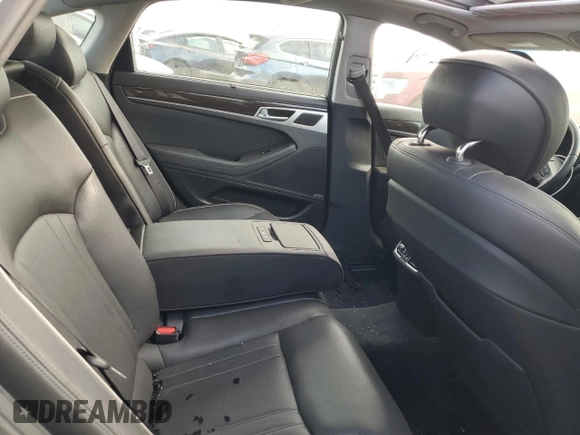 2015 Hyundai Genesis 3.8L with VIN KMHGN4JE4FU017012, listed as a Copart auction lot 48868425 with 110,981 mi miles and Salvage Title. Bid and sale history available at carsss.com. Image 10.