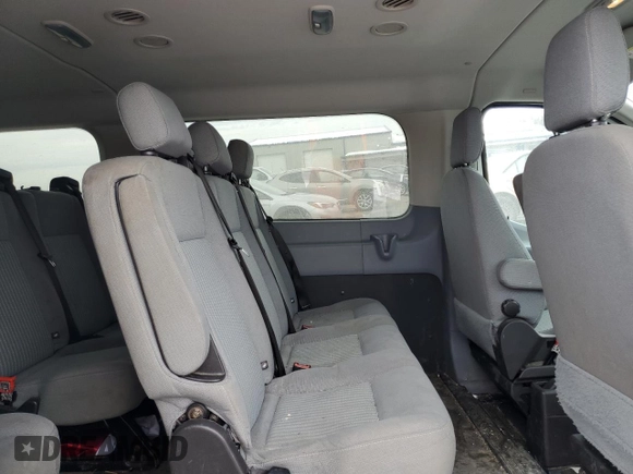 2015 Ford Transit XL with VIN 1FBZX2YM8FKA54542, listed as a Copart auction lot 46326545 with 98,306 mi miles and Salvage title. Bid and sale history available at DreamBid. Image 11.