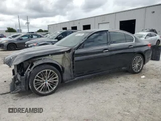 2017 BMW 5 Series 540i xDrive with VIN WBAJE7C32HWA03236, listed as a Copart auction lot 64417625 with 116,420 mi miles and Salvage title. Bid and sale history available at DreamBid. Image 1.