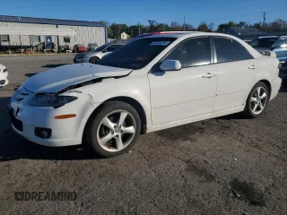 2007 Mazda 6 i Grand Touring with VIN 1YVHP81C975M41784, listed as a Copart auction lot 75594354 with 121,986 mi miles and Salvage title. Bid and sale history available at DreamBid. Image 1.